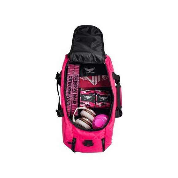 3-Way Gym Bag – Pink - Picture 3 of 8